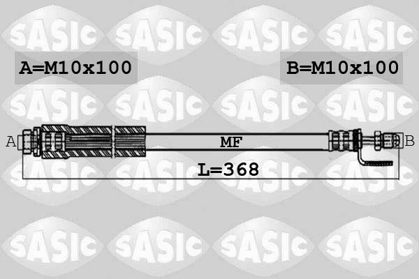 Sasic 6606080 - Kočiono crijevo, lajtung www.molydon.hr