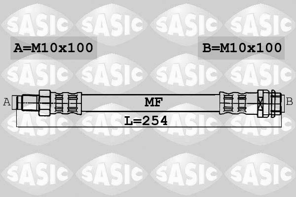 Sasic 6606038 - Kočiono crijevo, lajtung www.molydon.hr