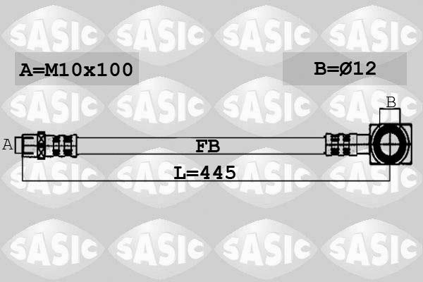 Sasic 6606020 - Kočiono crijevo, lajtung www.molydon.hr