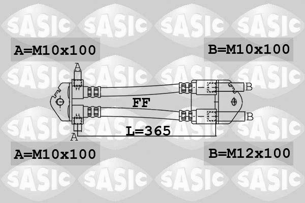 Sasic 6606194 - Kočiono crijevo, lajtung www.molydon.hr