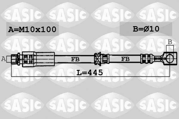 Sasic 6606193 - Kočiono crijevo, lajtung www.molydon.hr