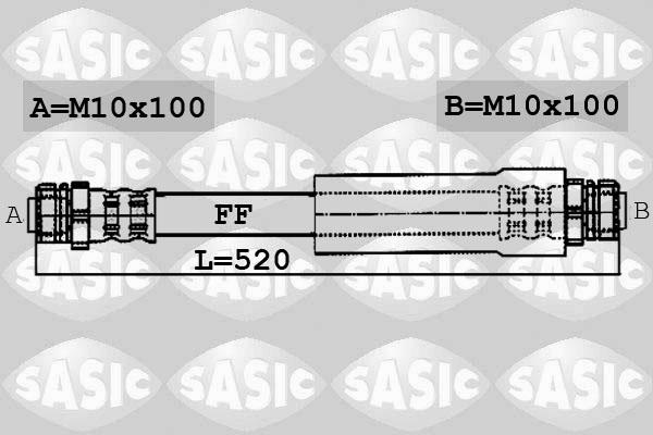 Sasic 6606144 - Kočiono crijevo, lajtung www.molydon.hr