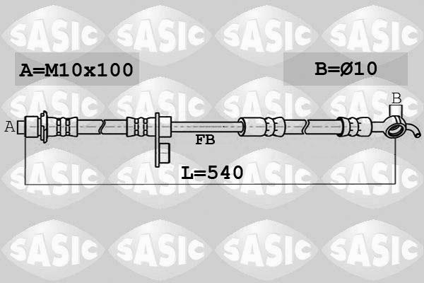 Sasic 6606140 - Kočiono crijevo, lajtung www.molydon.hr