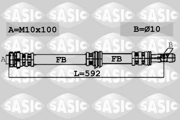 Sasic 6606103 - Kočiono crijevo, lajtung www.molydon.hr