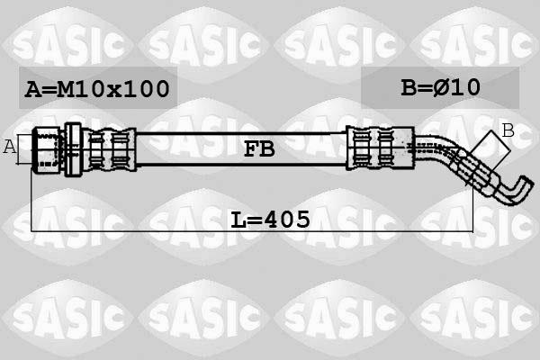 Sasic 6606107 - Kočiono crijevo, lajtung www.molydon.hr