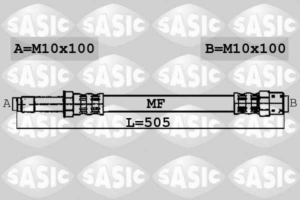 Sasic 6606111 - Kočiono crijevo, lajtung www.molydon.hr