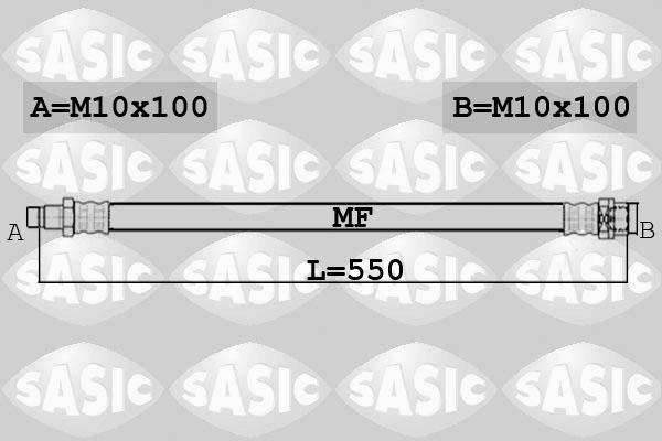 Sasic 6606255 - Kočiono crijevo, lajtung www.molydon.hr