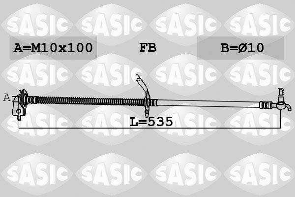 Sasic 6606251 - Kočiono crijevo, lajtung www.molydon.hr