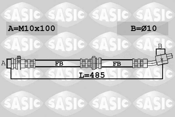 Sasic 6606258 - Kočiono crijevo, lajtung www.molydon.hr