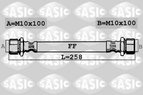 Sasic 6606204 - Kočiono crijevo, lajtung www.molydon.hr