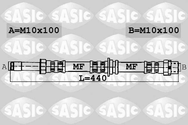 Sasic 6606208 - Kočiono crijevo, lajtung www.molydon.hr