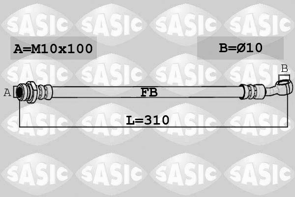 Sasic 6606212 - Kočiono crijevo, lajtung www.molydon.hr