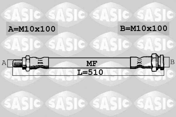 Sasic 6600049 - Kočiono crijevo, lajtung www.molydon.hr