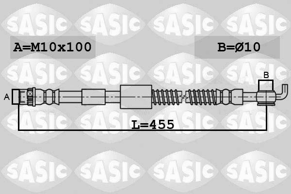 Sasic 6600067 - Kočiono crijevo, lajtung www.molydon.hr