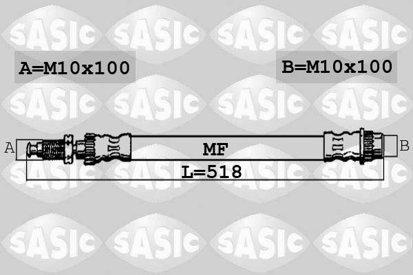 Sasic 6600009 - Kočiono crijevo, lajtung www.molydon.hr