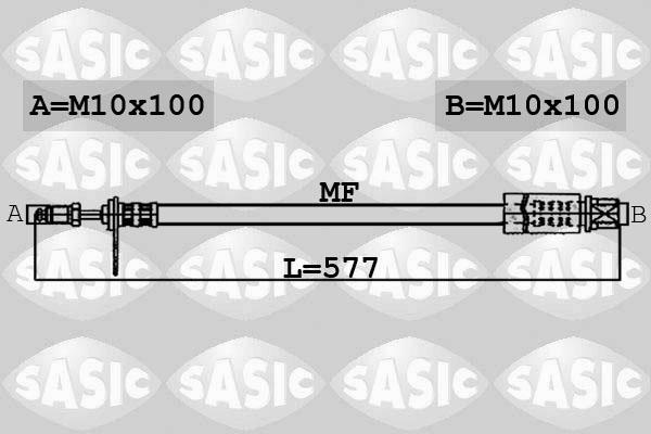 Sasic 6600004 - Kočiono crijevo, lajtung www.molydon.hr