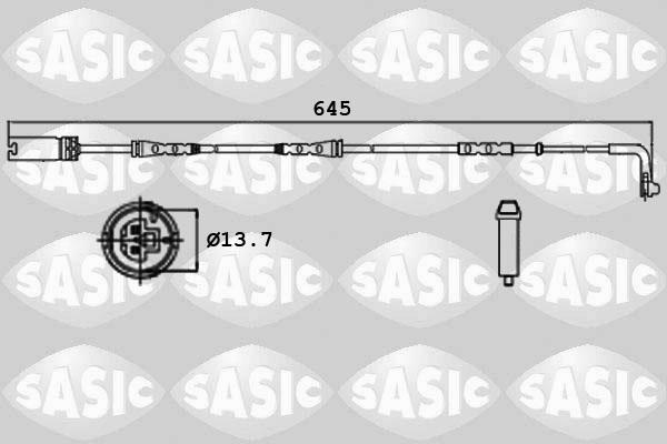 Sasic 6236003 - Signalni kontakt, trosenje kočione plocice www.molydon.hr