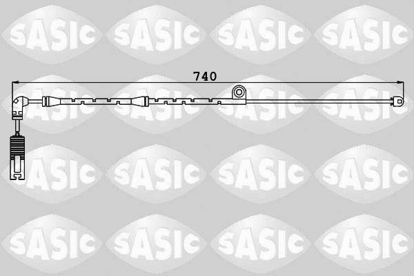 Sasic 6236020 - Signalni kontakt, trosenje kočione plocice www.molydon.hr