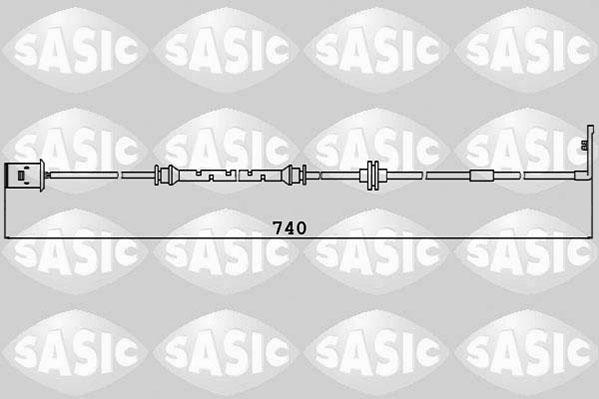 Sasic 6236027 - Signalni kontakt, trosenje kočione plocice www.molydon.hr