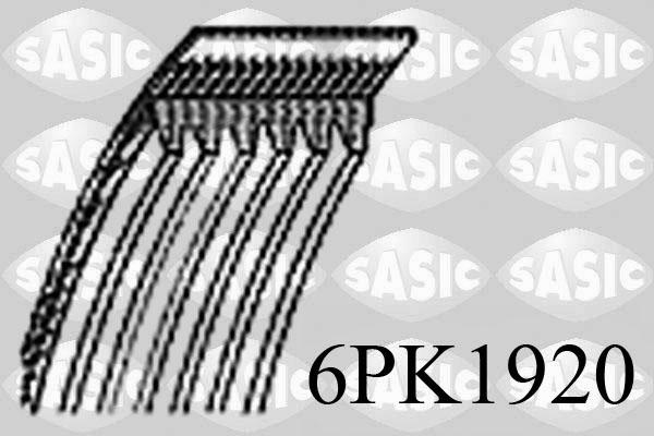 Sasic 6PK1920 - Klinasti rebrasti remen  www.molydon.hr