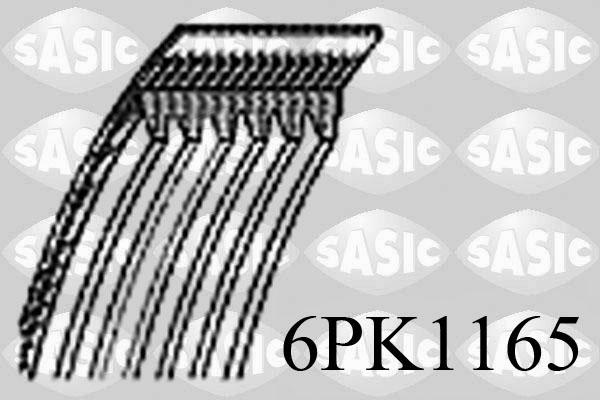 Sasic 6PK1165 - Klinasti rebrasti remen  www.molydon.hr