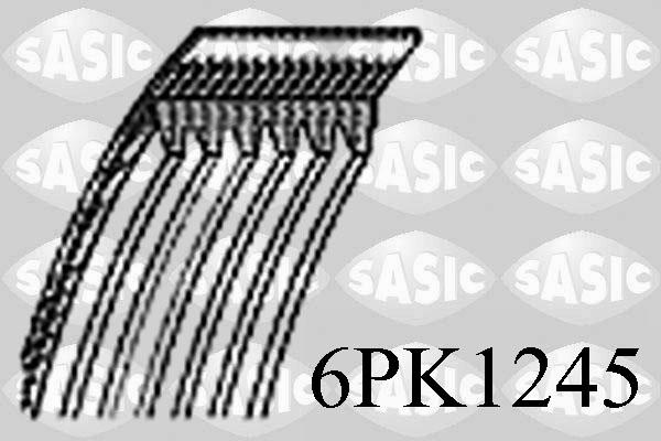 Sasic 6PK1245 - Klinasti rebrasti remen  www.molydon.hr