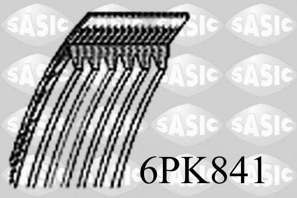 Sasic 6PK841 - Klinasti rebrasti remen  www.molydon.hr