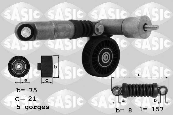 Sasic 1626047 - Natezač remena, klinasti rebrasti remen  www.molydon.hr