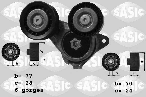 Sasic 1626083 - Natezač remena, klinasti rebrasti remen  www.molydon.hr