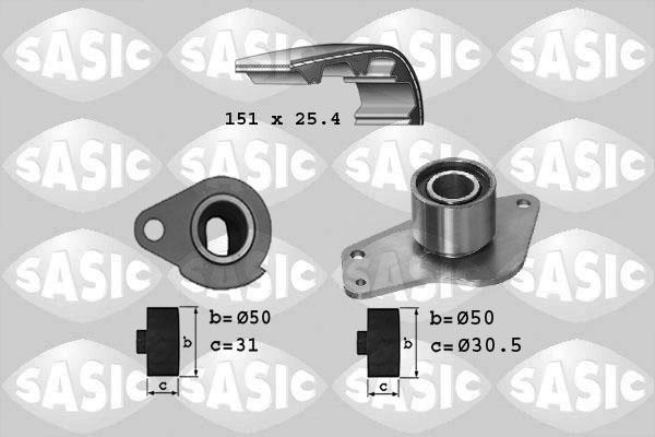 Sasic 1754015 - Komplet zupčastog remena www.molydon.hr