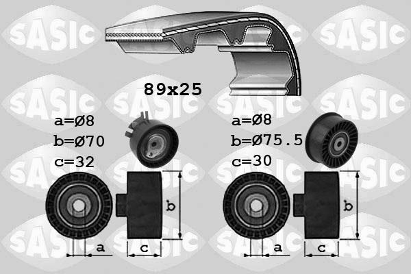 Sasic 1754023 - Komplet zupčastog remena www.molydon.hr