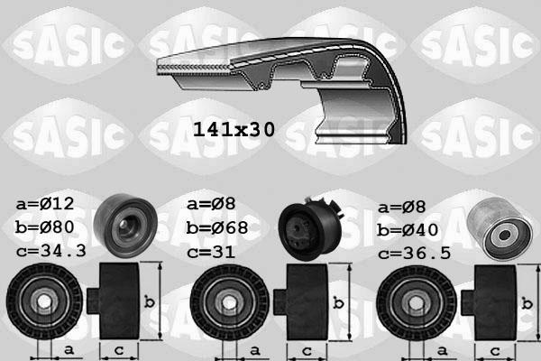 Sasic 1756044 - Komplet zupčastog remena www.molydon.hr