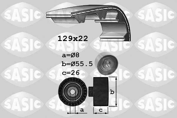 Sasic 1756033 - Komplet zupčastog remena www.molydon.hr