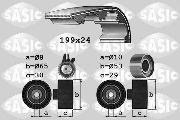 Sasic 1756028 - Komplet zupčastog remena www.molydon.hr