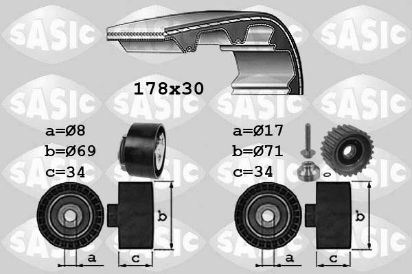 Sasic 1756022 - Komplet zupčastog remena www.molydon.hr