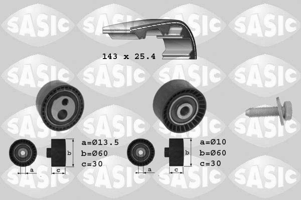 Sasic 1750025 - Komplet zupčastog remena www.molydon.hr