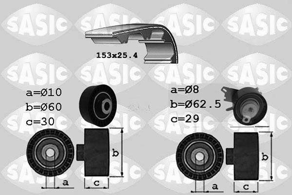 Sasic 1750028 - Komplet zupčastog remena www.molydon.hr