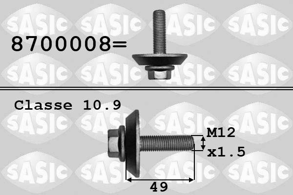 Sasic 8700008 - Vijak remenice www.molydon.hr