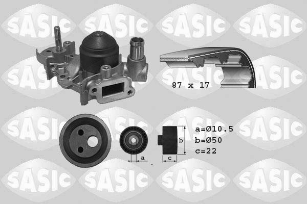 Sasic 3904009 - Vodena pumpa sa kompletom zupčastog remena www.molydon.hr