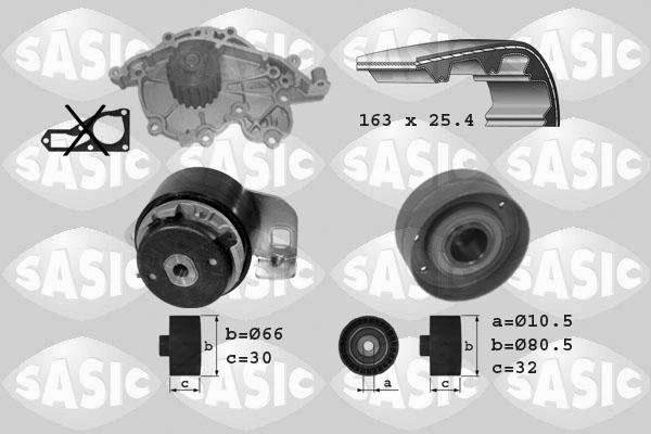 Sasic 3904001 - Vodena pumpa sa kompletom zupčastog remena www.molydon.hr