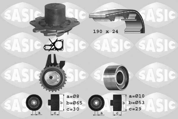 Sasic 3906006 - Vodena pumpa sa kompletom zupčastog remena www.molydon.hr