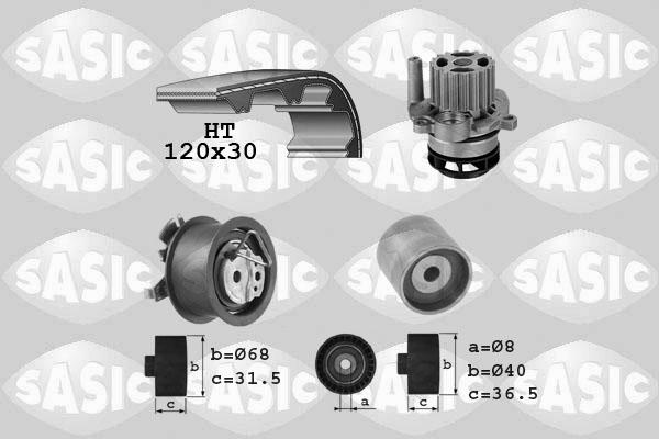 Sasic 3906083 - Vodena pumpa sa kompletom zupčastog remena www.molydon.hr