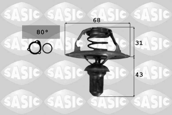 Sasic 3381721 - Termostat, rashladna tekućinu www.molydon.hr