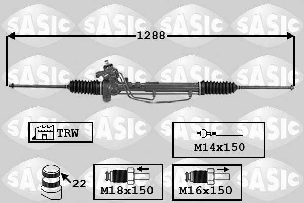 Sasic 7006138 - upravljački mehanizam www.molydon.hr