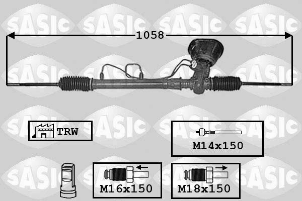 Sasic 7006173 - upravljački mehanizam www.molydon.hr