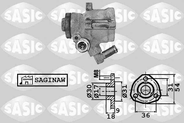 Sasic 7076008 - Hidraulična pumpa, upravljanje www.molydon.hr