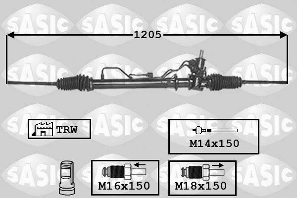 Sasic 7174015 - upravljački mehanizam www.molydon.hr