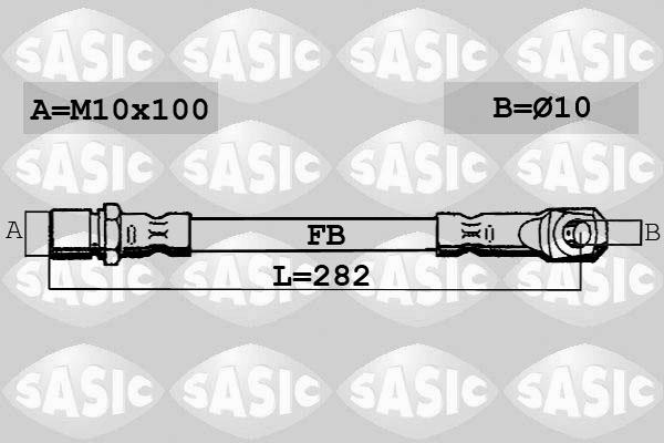 Sasic SBH6300 - Kočiono crijevo, lajtung www.molydon.hr