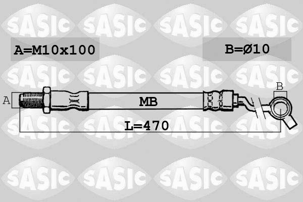 Sasic SBH6317 - Kočiono crijevo, lajtung www.molydon.hr