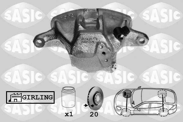 Sasic SCA6017 - kočione čeljusti www.molydon.hr